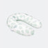 Doomoo BUDDY Maternity Pillow - Aquagreen Leaves